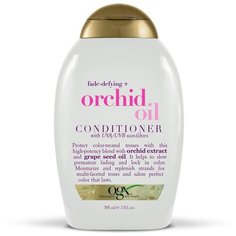 OGX кондиционер Fade-defying+ Orchid Oil для ухода за окрашенными волосами, 385 мл