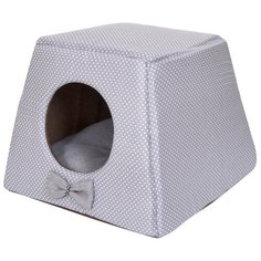 Домик для собак и кошек HutPets Multihouse 45х45х35 см Gray Peas