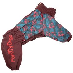Дождевик для собак ForMyDogs 483/3SS-2020 F D2 коричневый