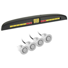 Задние парктроники, монитор PARKMASTER 34-4-A белый