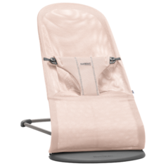 Шезлонг BabyBjorn Bliss (сетка) Pearly pink