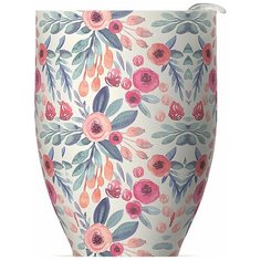 Термокружка Asobu Imperial Coffee VIC4 floral, 0.3 л цветочная