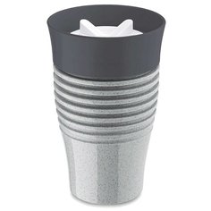Термокружка Koziol Safe to Go, Organic, 0.4 л серый