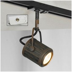 Трековый светильник-спот Lussole Clifton LSP-9131-TAW