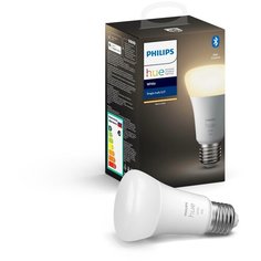 Лампа светодиодная Philips Hue White, E27, A60, 9Вт