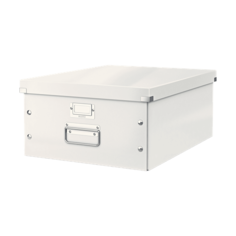 Leitz Короб архивный Click & Store WOW L, А3, ламинированный картон белый