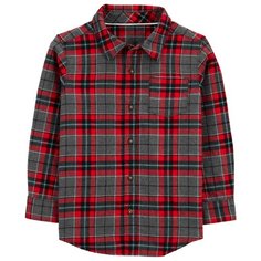 Рубашка Carters размер 5, red/grey Carters
