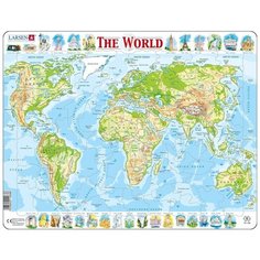 Рамка-вкладыш Larsen Мир (K4), 80 дет.