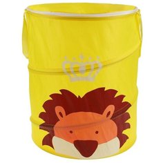 Корзина Наша игрушка Король лев желтый