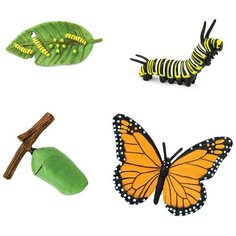 Игровой набор Safari Ltd Жизненный цикл бабочки монарх 622616