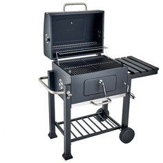 Угольный гриль Go Garden Grill-Master 83, 108х60х115 см, черный