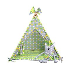 Палатка ВИГВАМиЯ базовый, изумрудный город