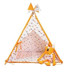 Палатка ВИГВАМиЯ базовый, лисички-индейцы