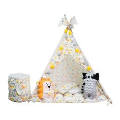 Палатка ВИГВАМиЯ максимальный с бомбоном, лесные жители