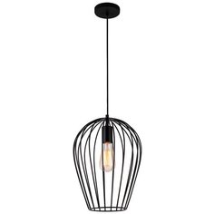 Светильник Toplight Kayla TL1174H-01BK, E27, 40 Вт