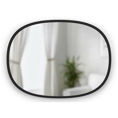 Зеркало Umbra Hub 60х45 см черное в раме