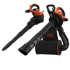 Электрический садовый пылесос BLACK+DECKER BEBLV300-QS 3 кВт