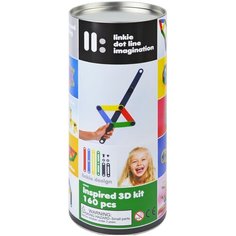Конструктор Linkie 3D kit Inspired 160 деталей