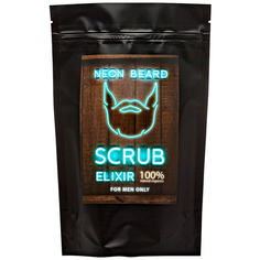 NEON BEARD Скраб для тела Blue Neon Amsterdam, 220 г