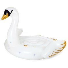 Игрушка Bestway Гигантский лебедь 330x429 см белый/золотой