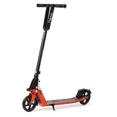 Детский городской самокат Kleefer Nano 145, черный/красный