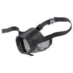 Намордник для собак Ferplast Muzzle net XXL, обхват морды 19-35 см черный
