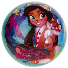 Мяч 1 TOY Enchantimals Т17394, 23 см, бирюзовый