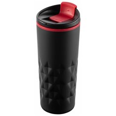 Термокружка molti Relief, 0.4 л черный/красный