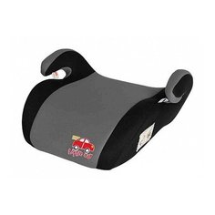 Бустер группа 2/3 (15-36 кг) Little Car Smart, серый