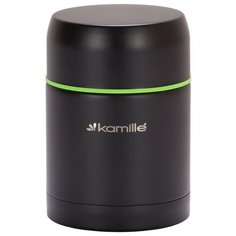 Термос для еды Kamille KM-2092, 0.5 л черный