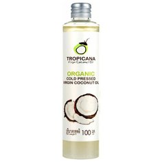 Tropicana масло 100% Кокосовое масло первого холодного отжима, 0.1 л