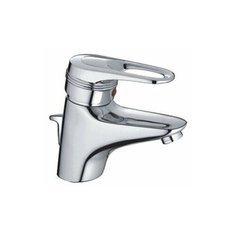 Смеситель для раковины (умывальника) Frap H56 F1056 однорычажный сере6ристый