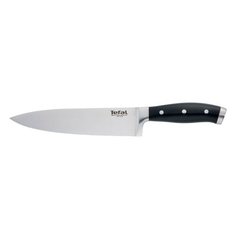 Шеф-нож Tefal Character, лезвие 20 см, черный/серебряный