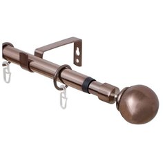 Карниз однорядный Эскар 33311619 Классика (320 см) коньяк