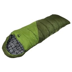 Спальный мешок Tramp Kingwood Regular зеленый с правой стороны
