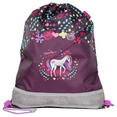 MagTaller Мешок для обуви Lovely Unicorn (31916-11) фиолетовый/черный