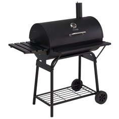 Угольный гриль Go Garden Chef-Master 74 XL, 110х75х128 см, черный