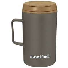 Термокружка MontBell Termo Mug MB Logo, 0.33 л коричневый