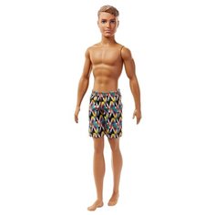 Кукла Barbie Кен на пляже, 29 см, FJF09