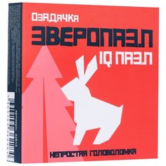 Головоломка Озадачка IQ пазл Зверопазл Кролик (22813) оранжевый