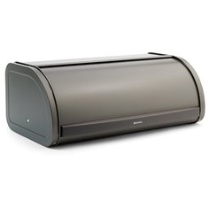 Хлебница Brabantia со сдвигающейся крышкой, платиновый