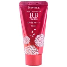 Deoproce BB крем White Flower, SPF 35, 30 г, оттенок: 21 natural beige