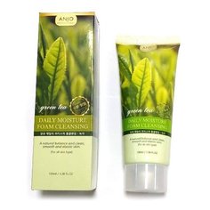 Anjo Professional пенка для умывания с экстрактом зеленого чая Green Tea Moisture Foam Cleansing, 100 мл