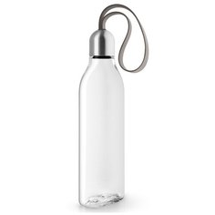 Бутылка для воды Eva Solo плоская 0.5 металл, силикон, пластик taupe