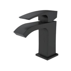 Смеситель для раковины (умывальника) Gappo G1007-6 однорычажный черный