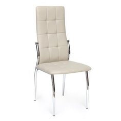 Комплект стульев TetChair Elfo (35), металл/искусственная кожа, 4 шт., цвет: слоновая кость