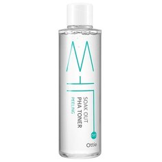 Ottie Тонер-пилинг слабокислотный отшелушивающий с PHA-кислотами Soak Out, 210 мл