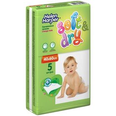 Одноразовые пеленки Helen Harper Soft & Dry 40х60 5 шт.