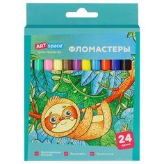 ArtSpace Набор фломастеров Милые зверушки (WP24_26940), 24 шт.