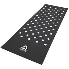 Коврик REEBOK RAMT-12235, 173х61х0.7 см черный узор